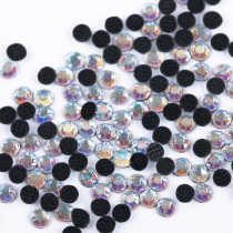 Страз клеевой " Zlatka" RS/ 144 SS10 2. 7 - 2. 9 мм акрил 144 шт в пакете с еврослотом 001 белый ( crystal) 