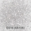 Бисер Чехия " GAMMA" круглый 5 10/ 0 2. 3 мм 5 г 1- й сорт Е616 серый ( 68108 ) 
